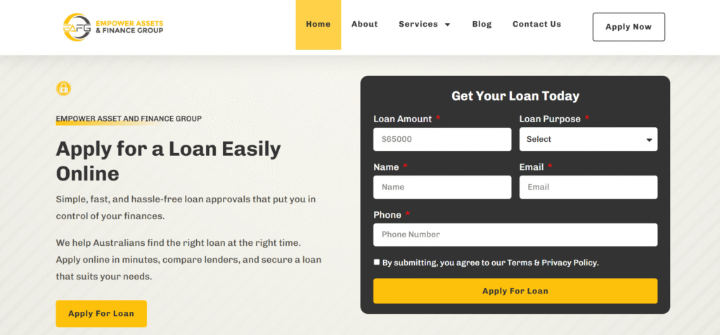 Loan Website