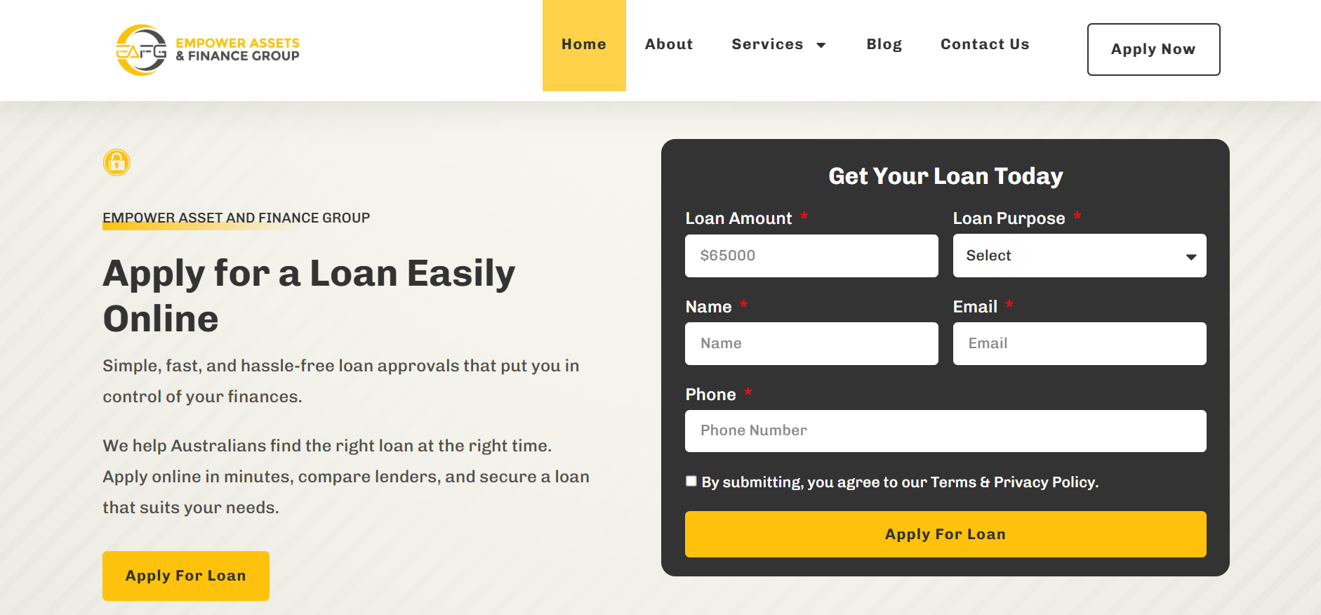 Loan Website
