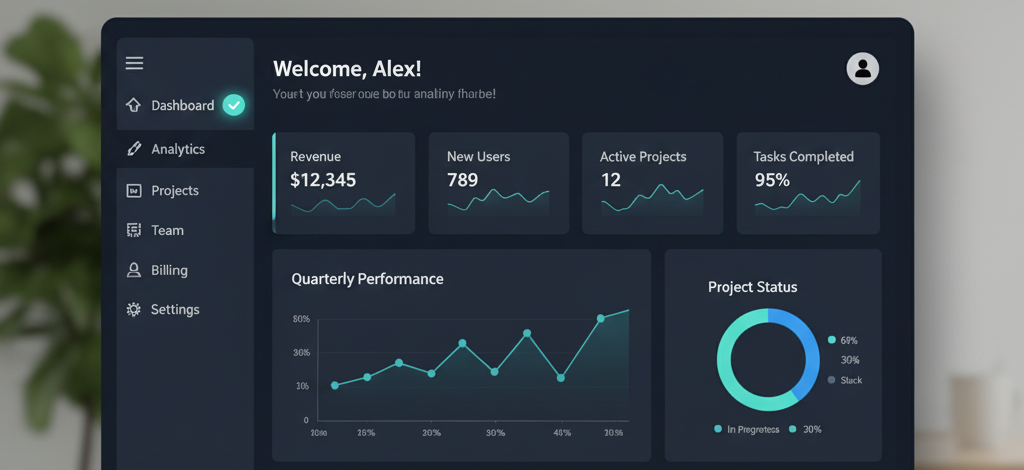 SaaS Dashboard Design
